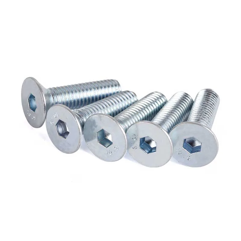 Lục Giác Chìm Đầu Col Thép 10.9 Mạ Kẽm M3x0.5 DIN 7991 4 Countersunk bolt Class 10.9 zinc