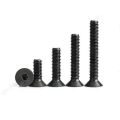 Lục Giác Chìm Đầu Col Thép Đen 12.9 M8x1.25 DIN 7991 10 Flat countersunk bolt 129 Black