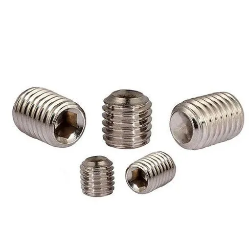 Vít Trí Đuôi Lõm Inox 304 M2.5x0.45 DIN 916 8 Hexagon Socket Set Screws with Cup Point