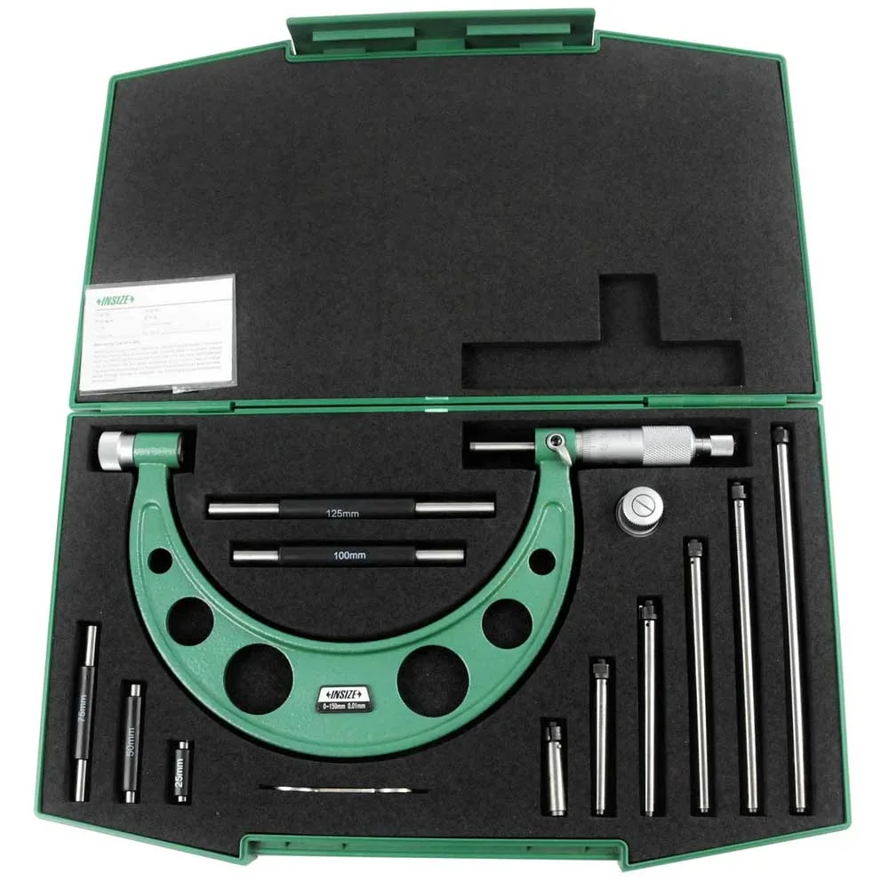 Panme Đo Ngoài Insize 3206-150A 3 Insize 3206 150A