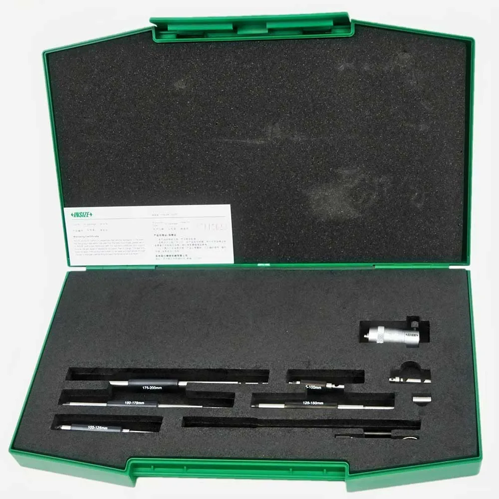 Panme Đo Trong Cơ Khí Insize 3221-200 3 Insize 3221 200