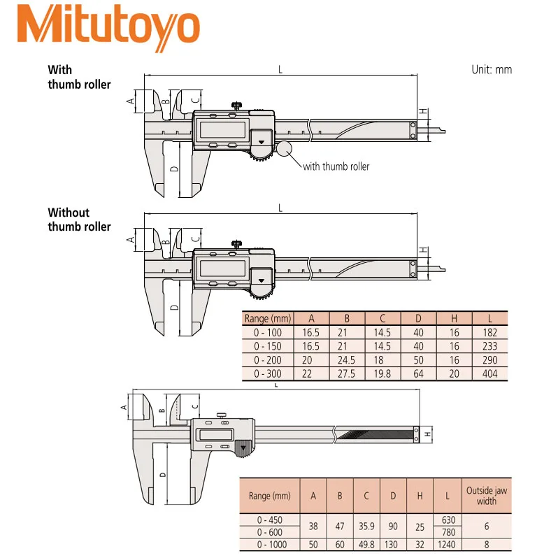 Thước Cặp Điện Tử Mitutoyo 500-501-10 7 Mitutoyo Calipers SERIES 500