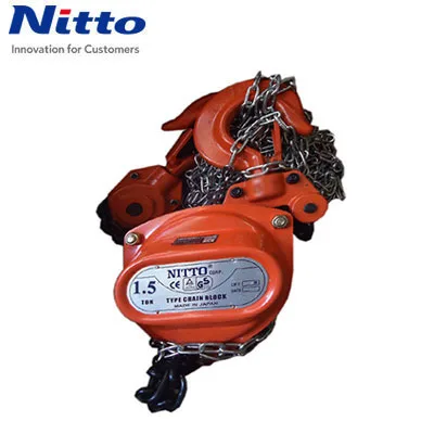Pa Lăng Xích Kéo Tay Nitto 1.5 Tấn 3m 4 Palang Nitto 15VP5