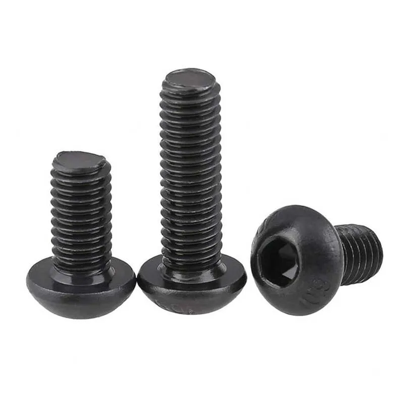 Lục Giác Chìm Đầu Mo Thép Đen 10.9 M4x0.7 ISO 7380 3 Socket button head screws Black Steel 109