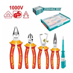 Bộ Kìm Cách Điện 5 Chi Tiết Total THKTV02P051