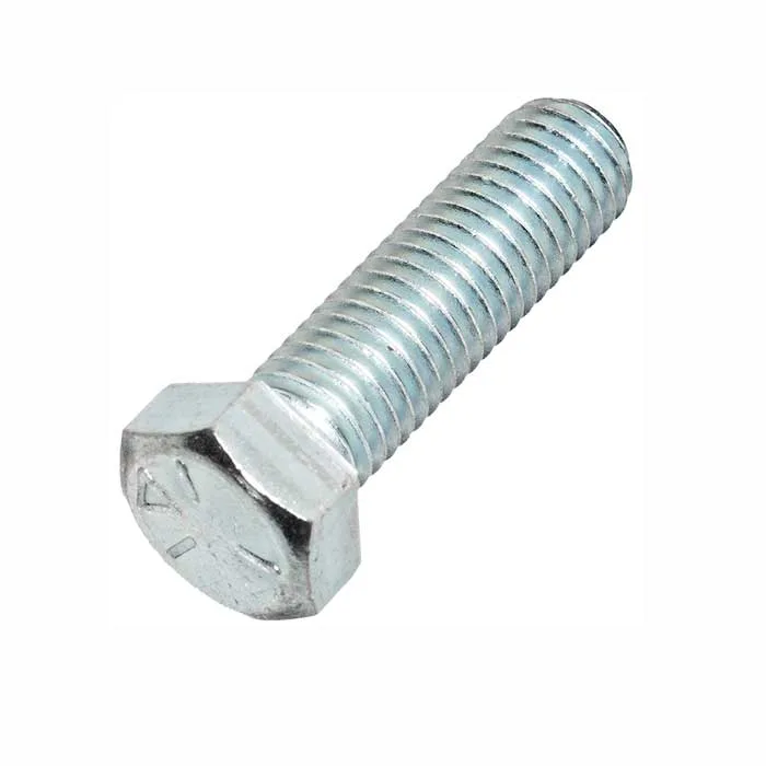 Bulong Ren Suốt Grade 5 Mạ Kẽm UNC 3/8-16 8 hexbolt Grade 5 Full Thread 1