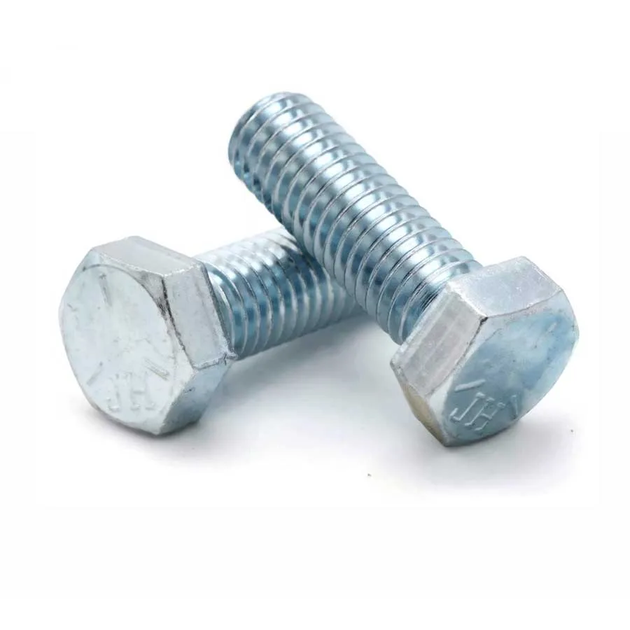 Bulong Ren Suốt Grade 5 Mạ Kẽm UNC 3/8-16 4 hexbolt Zinc Plate Grade 5 Full Thread