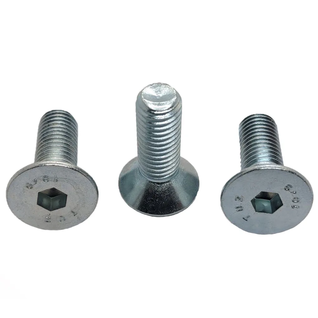 Lục Giác Chìm Đầu Col Thép 10.9 Mạ Kẽm M3x0.5 DIN 7991 7 luc giac col thep ma kem din7991 3