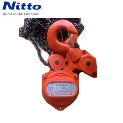 Pa Lăng Xích Kéo Tay Nitto 10 Tấn 3m 4 pa lang xich keo tay 10 tan 5met
