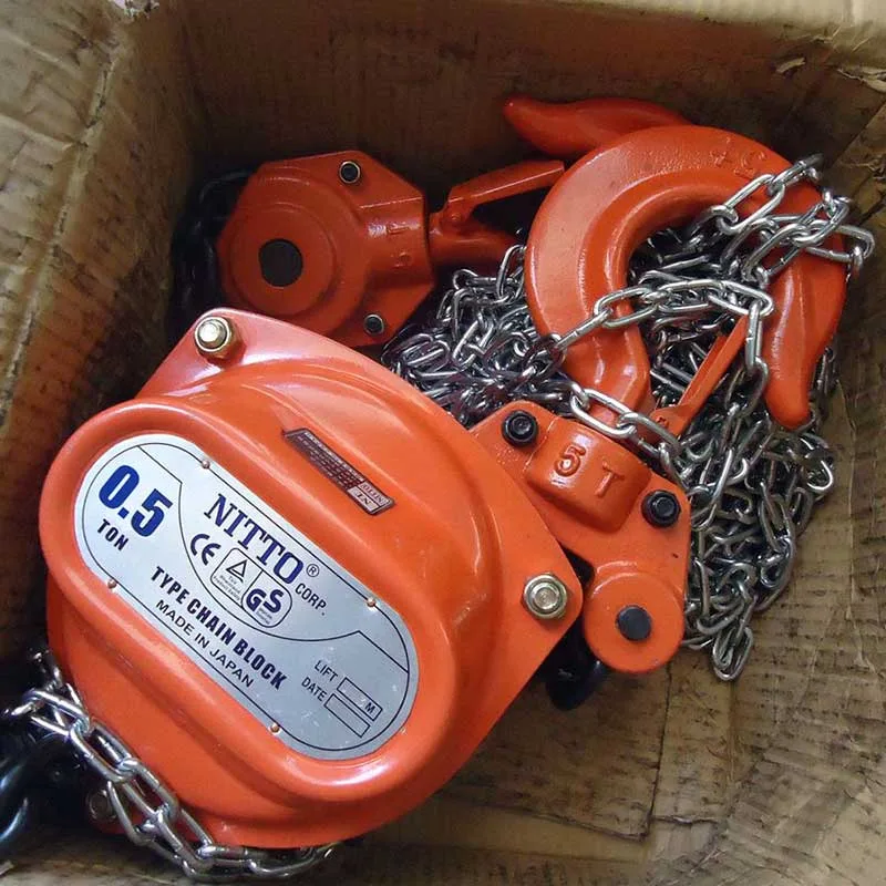 Pa Lăng Xích Kéo Tay Nitto 0.5 Tấn 3m 2 pa lang xich keo tay nitto 05vp5 05 tan 3 met