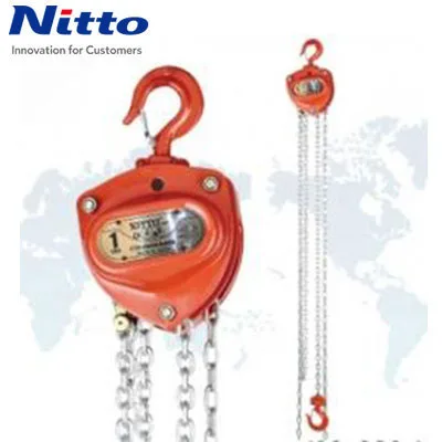 Pa Lăng Xích Kéo Tay Nitto 1 Tấn 3m 4 palang xich keo tay nitto 1 tan 3m 10VP5