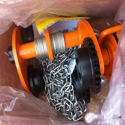 Pa Lăng Xích Kéo Tay Nitto 0.5 Tấn 3m 6 rua keo pa lang xich nitto japan