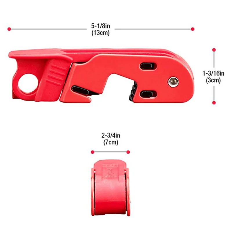 Khóa Ngắt Mạch Điện Master Lock 493B 3 1 Master Lock 493B Circuit Breaker Lockout