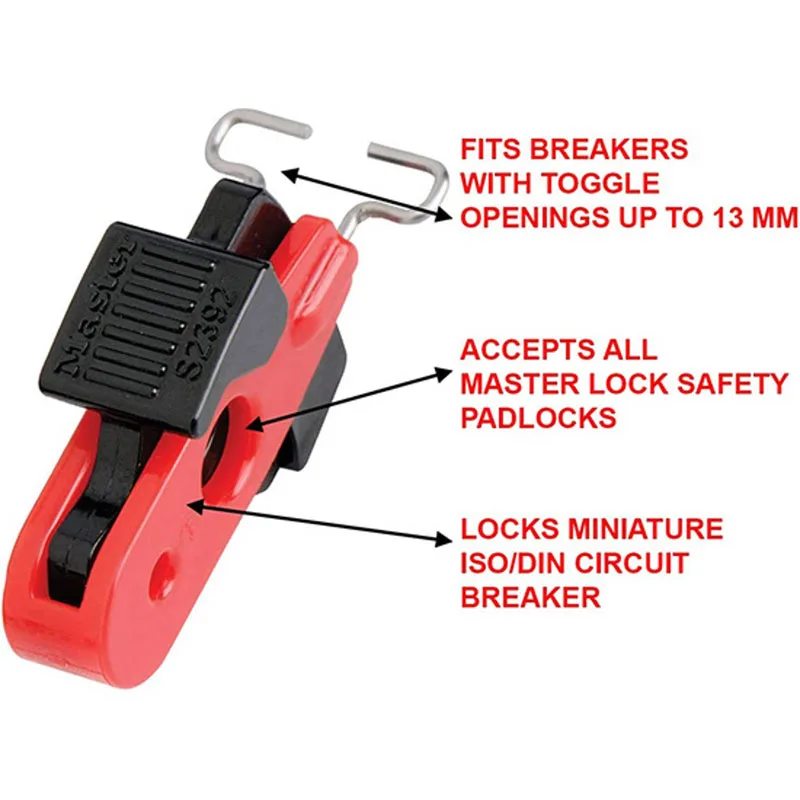 Khóa CB Điện Master Lock S2392 5 1 Master Lock S2392
