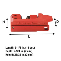 Khóa Ngắt Mạch Điện Master Lock 491B 9 2 Master Lock 491B Circuit Breaker Lockout