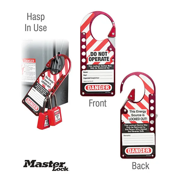 Khóa Càng Cua Master Lock 427 6 3 Master Lock 427 Safety Lockout Hasps