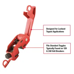 Khóa Ngắt Mạch Điện Master Lock 493B 10 3 Master Lock 493B Circuit Breaker Lockout