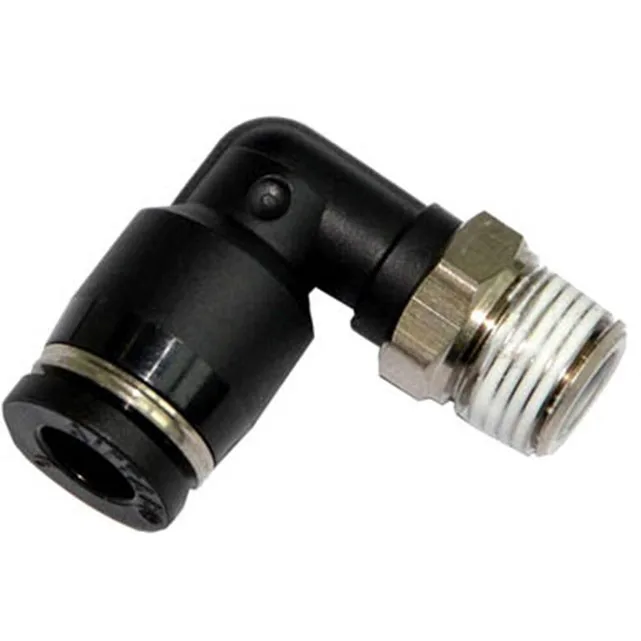 Co 90 Độ Ren Ngoài AirTac PL1201 6 3 PL Male elbow Airtac 1