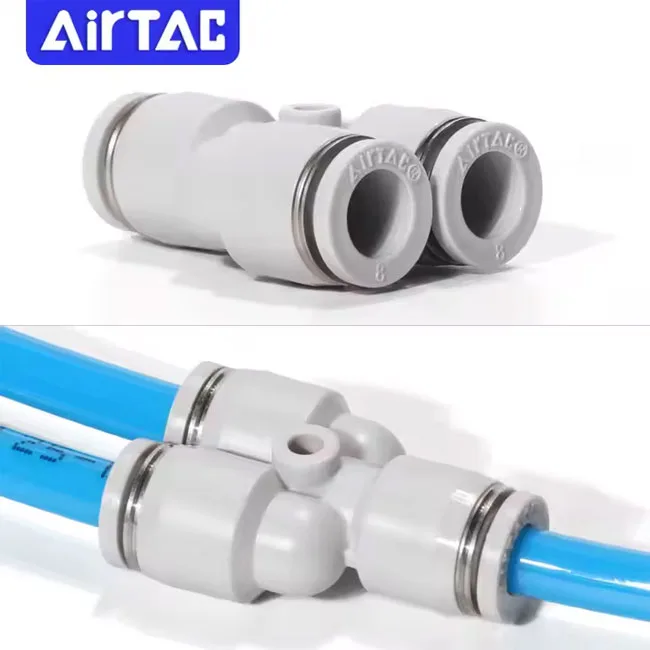 Đầu Nối Chữ Y Khí Nén AirTac PY10 4 3 PY Union Y Airtac