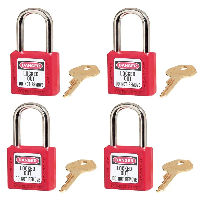 Khóa Móc An Toàn Master Lock 410RED 7 4 Master Lock 410RED Safety Padlock