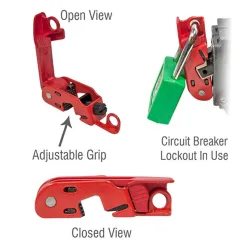 Khóa Ngắt Mạch Điện Master Lock 493B 11 4 Master Lock 493B Circuit Breaker Lockout