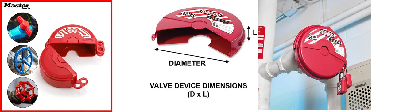 Master Lock Valve Lockout Devices banner