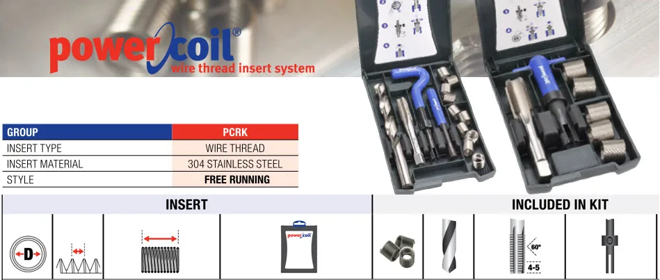 Powercoil Repair Kit include