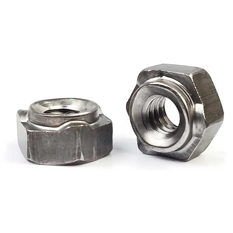 Tán Hàn Lục Giác Thép M4x0.7 DIN 929 2 Steel Hex Weld Nuts M4