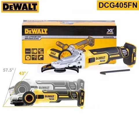 Máy Mài Góc Dùng Pin DeWalt DCG405FN 4 2 DeWalt DCG405FN KR