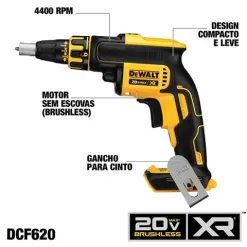 4 DeWalt DCF620N KR