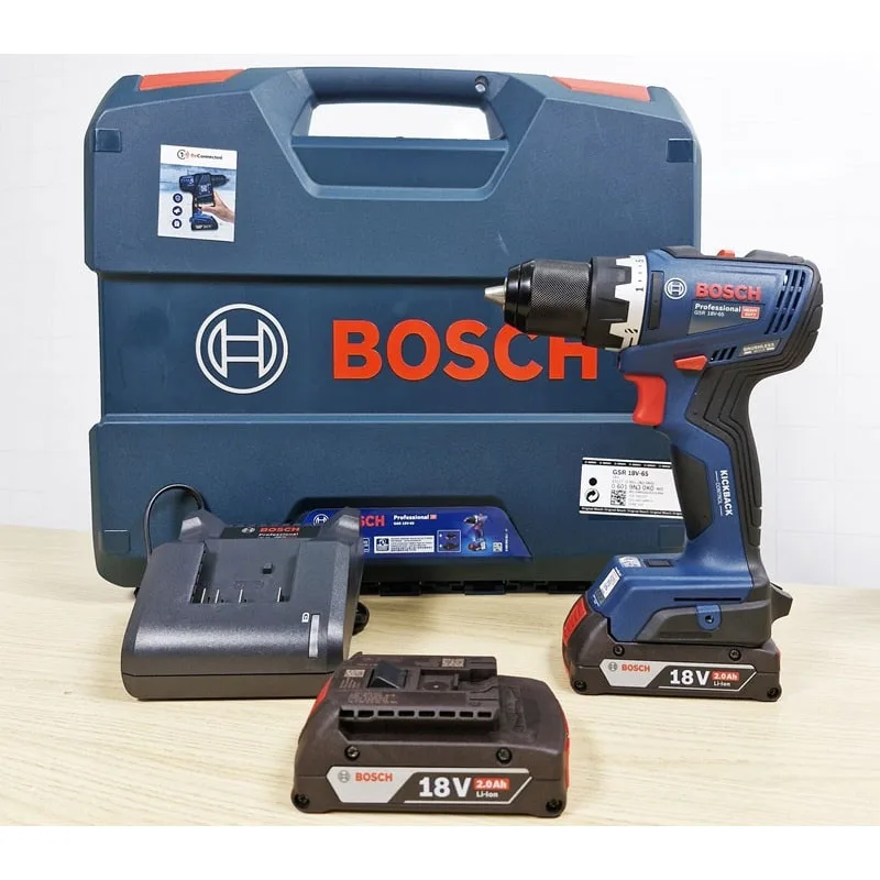 Máy Khoan Pin 18V Bosch GSR 18V-65 4 1 may khoan van vit dung pin 18v bosch gsr 18v 65