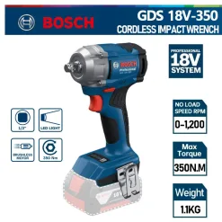 2 May siet bulong dung pin Bosch GDS 18V 350