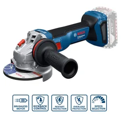 2 may mai goc dung pin bosch GWS 18V 11 S