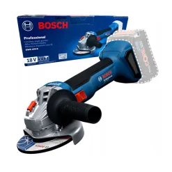 2 may mai goc dung pin bosch gws 18v 8