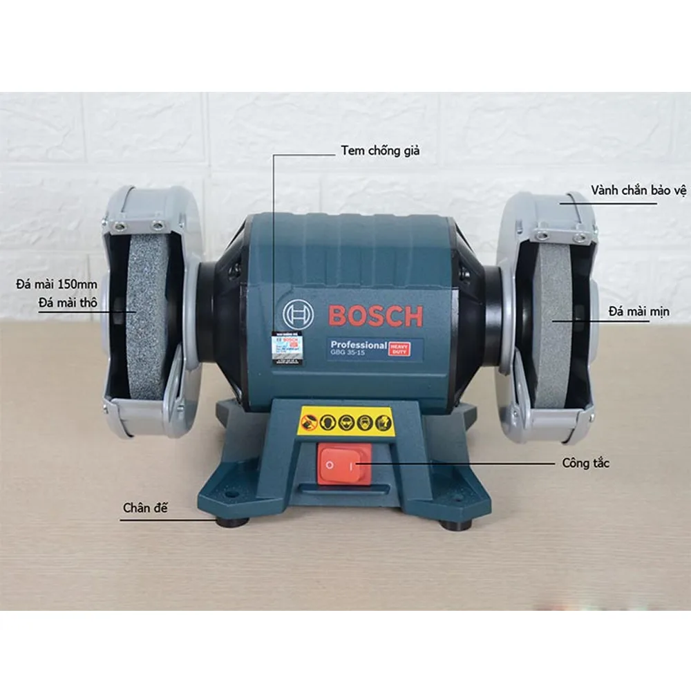 Máy Mài Bàn 350W Bosch GBG 35-15 5 3 Bosch GBG 35 15