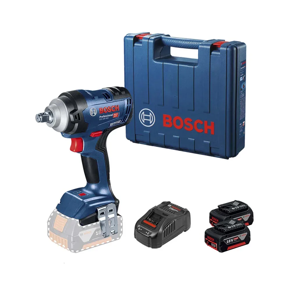 Máy Siết Bu Lông Dùng Pin Bosch GDS 18V-400 4 4 Bosch GDS 18V 400