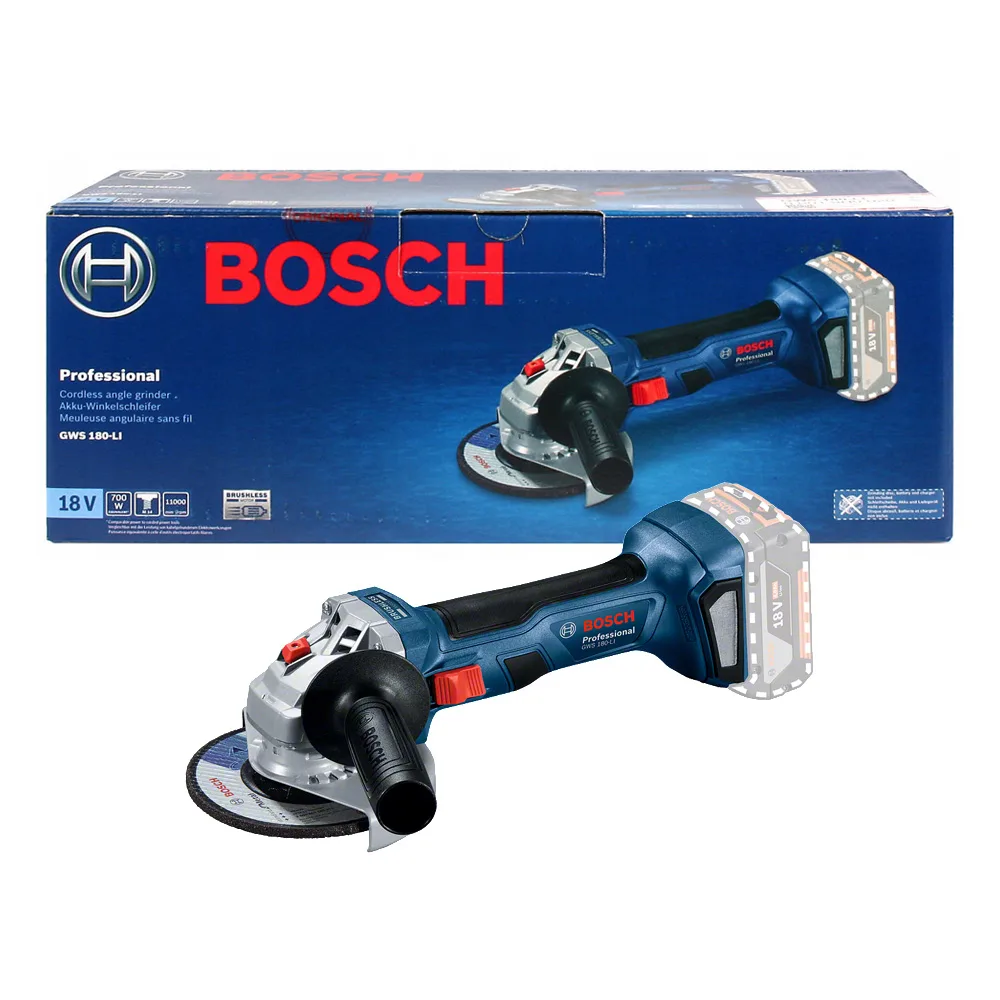 Máy Mài Góc Dùng Pin Bosch GWS 180-LI 3 Bosch GWS 180 LI