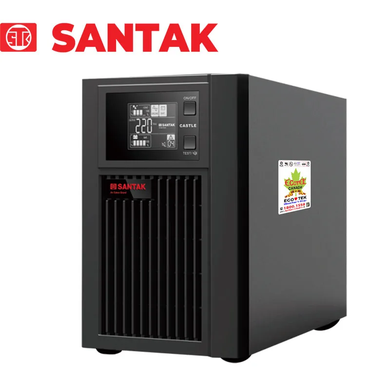Bộ Lưu Điện UPS Santak C2K-LCD 4 1 UPS Santak C1K LCD