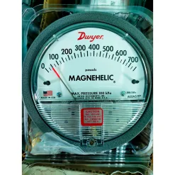 Đồng hồ đo chênh áp Dwyer Magnehelic 2000-100PA 15 3 Dwyer Series 2000 Magnehelic