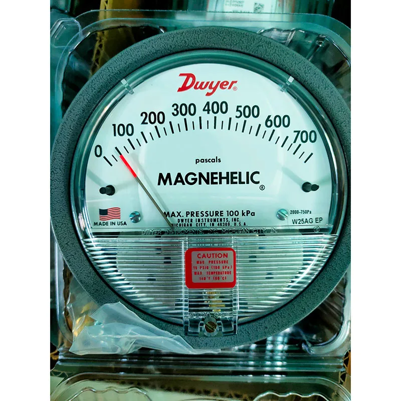 Đồng hồ đo chênh áp Dwyer Magnehelic 2000-100PA 6 3 Dwyer Series 2000 Magnehelic