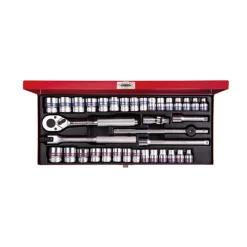 Bộ tuýp 36 chi tiết hệ inch và hệ mét Kingtony 3036CR