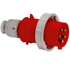 Phích cắm kín nước IP67 5P 400V 32A 6H