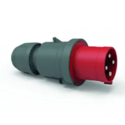Phích cắm không kín nước IP44 63A 4P 400V 6H