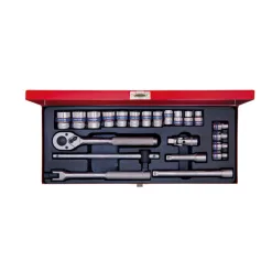 Bộ Tuýp 22 Chi Tiết Hệ Mét Kingtony 3023MR