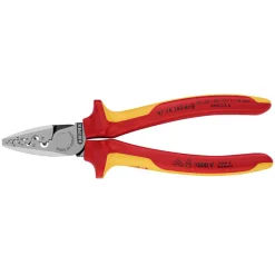 Knipex 97 72 180 Kìm bấm cos pin rỗng 0.25 – 16 mm²