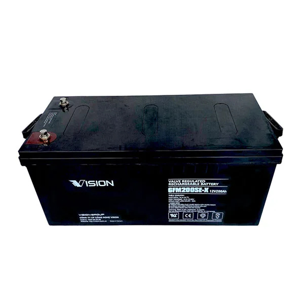 Ắc quy kín khí Vision 6FM200SE-X (12V-200Ah) 3 VISION 12V 200Ah 6FM200SE X